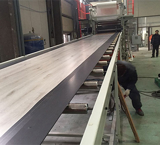 竹木纤维墙板生产线
